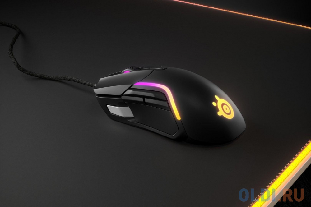 Мышь проводная Steelseries Rival 5 чёрный USB