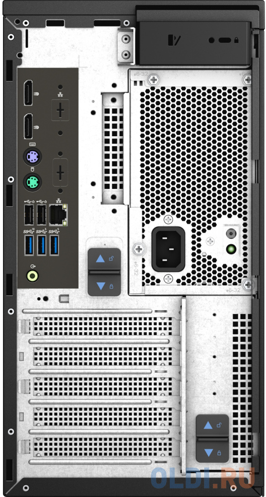 Персональный компьютер/ DELL PRECISION T3650 MT/Core i7-10700/16GB/256GB SSD/1TB HDD/NVIDIA T1000 4GB(4mini DP) /KEYB RUS(не оригинал)+mice/Linux/1Y