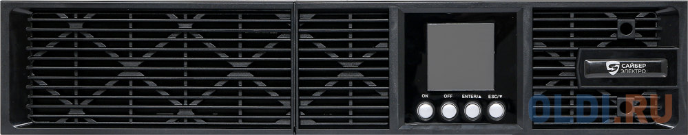 UPS Сайбер Электро ЭКСПЕРТ-3000Р Онлайн, Стойка/Напольный 3000ВА/2700Вт. USB/RS-232/SNMP Slot/EPO (8 IEC С13);(1) C19 (12В /9Ач. х 6)