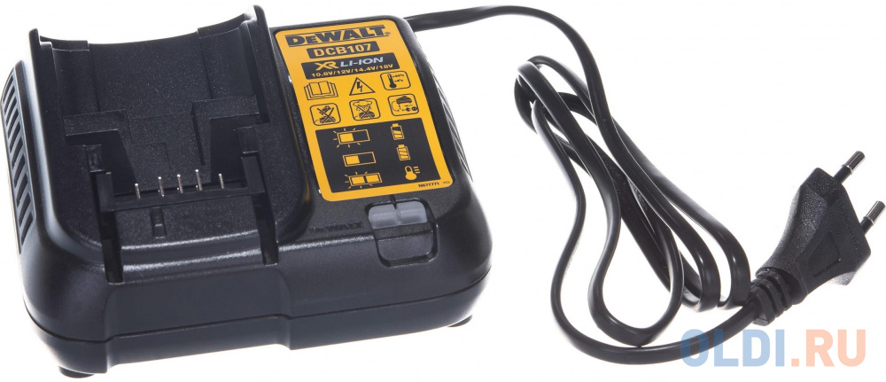 Дрель аккумуляторная DeWalt DCD708P2T-QW