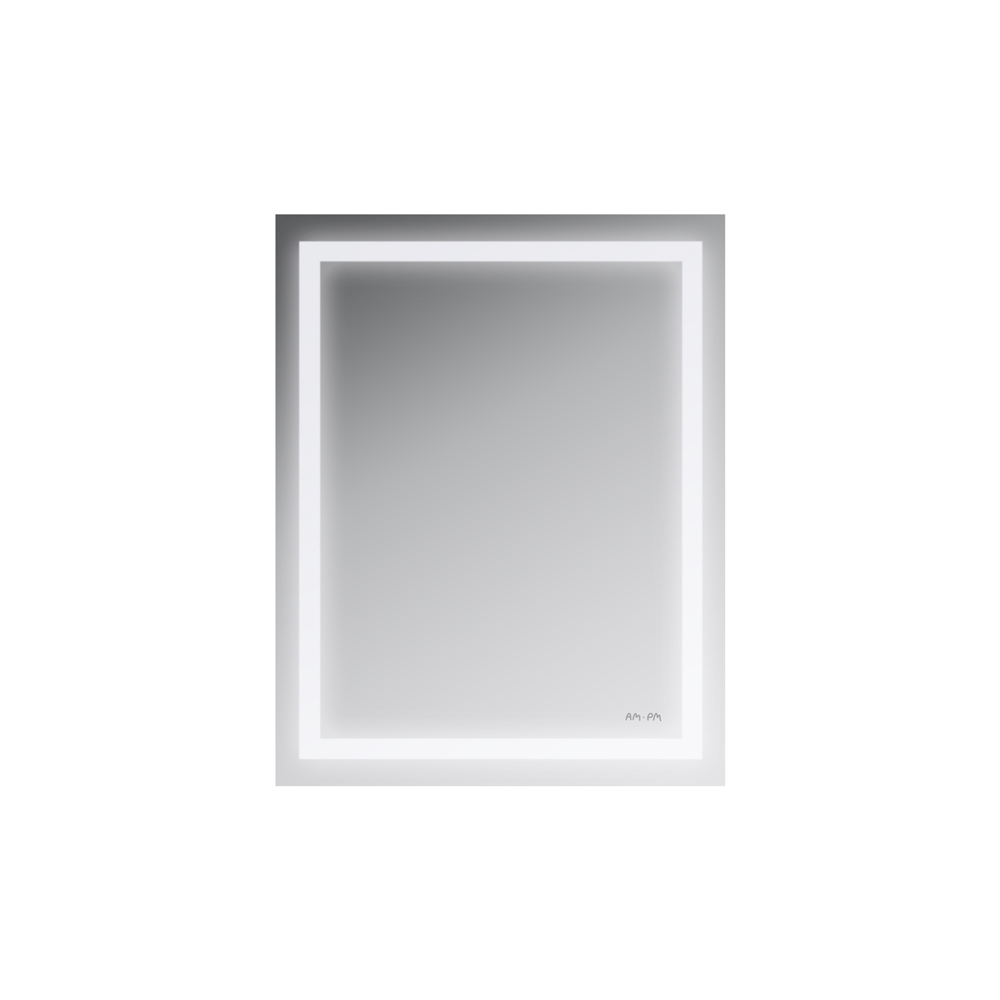 Универсальное зеркало настенное с контурной LED-подсветкой, 55 см AM.PM GEM M91AMOX0551WG