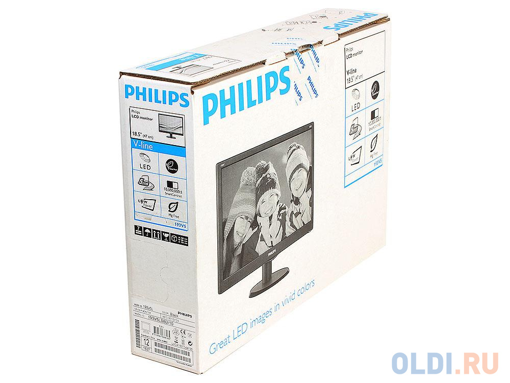 Монитор 19" Philips 193V5LSB2/10/62