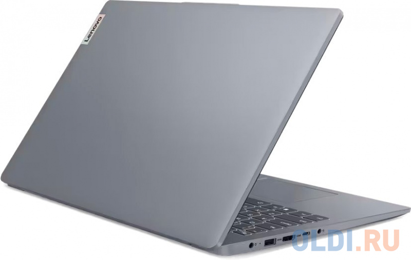 Ноутбук 15.6" IPS FHD LENOVO IdeaPad Slim 3 grey (Ryzen 5 7520U/8Gb/512Gb SSD/VGA int/noOS) (82XQ00BDRK) в Москвe