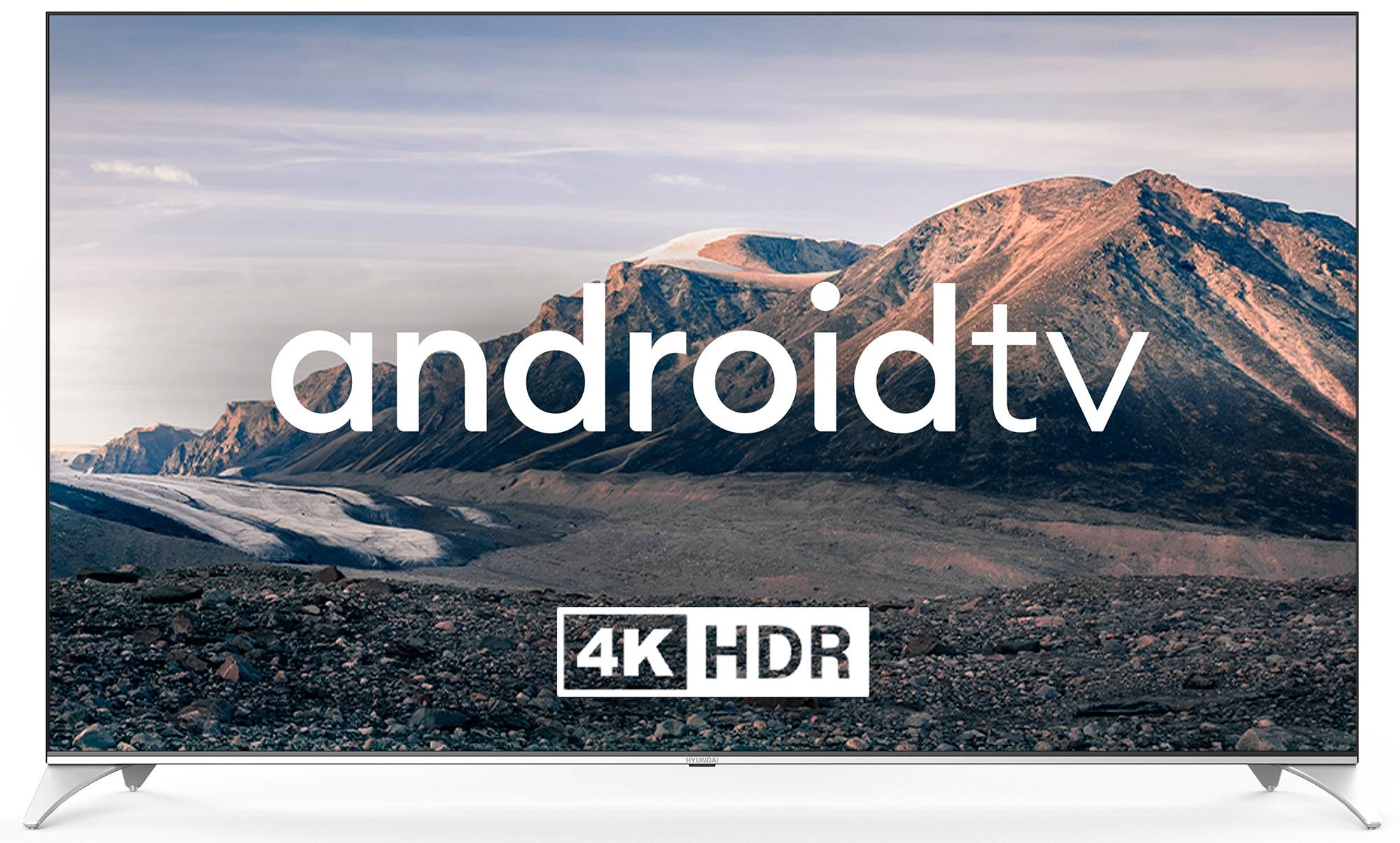 Телевизор Hyundai Android TV H-LED75QBU7500, 75", LED, 4K Ultra HD, Android TV, черный