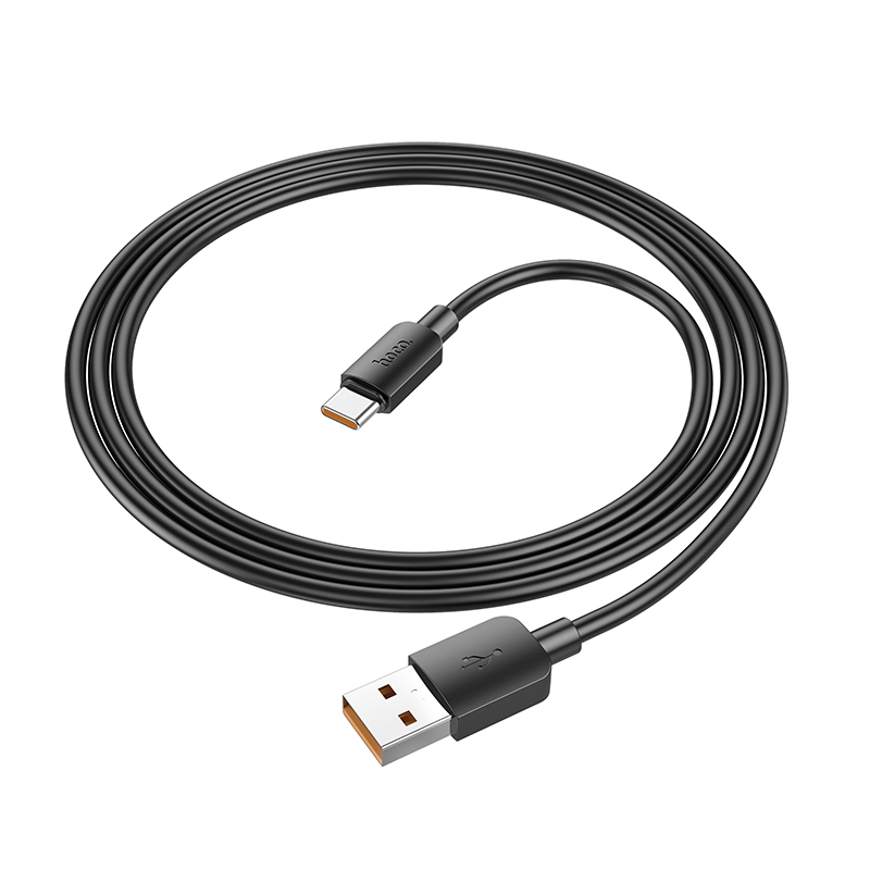 Аксессуар Hoco X96 Hyper USB - Type-C 5А 1m Black 6931474799104