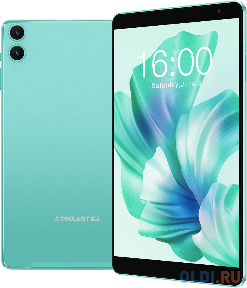 Планшет Teclast P85T A523 (1.8) 8C RAM4Gb ROM64Gb 8" IPS 1280x800 Android 14 синий 2Mpix 0.3Mpix BT WiFi Touch microSD 512Gb 5000mAh 5hr