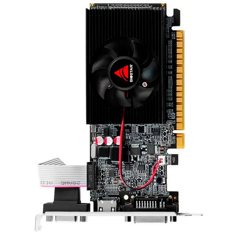 Видеокарта Biostar GeForce GT 730 2GB 700MHz PCI-E 2.0 2048Mb 1333MHz 128-bit DVI HDMI D-Sub VN7313THX1 в Москвe