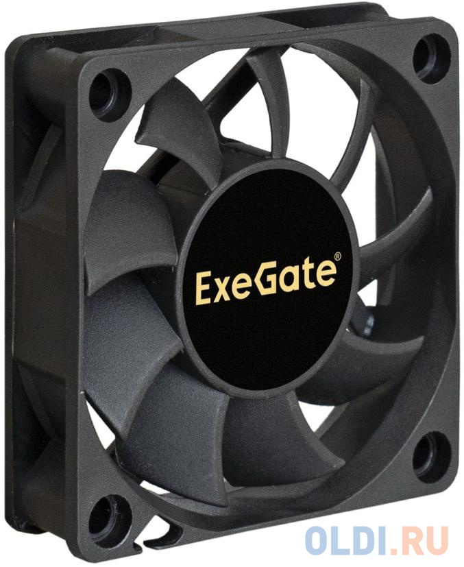 Exegate EX281212RUS Вентилятор ExeGate Mirage-S 60x60x15 подшипник скольжения, 3500 RPM, 26dB,  3pin