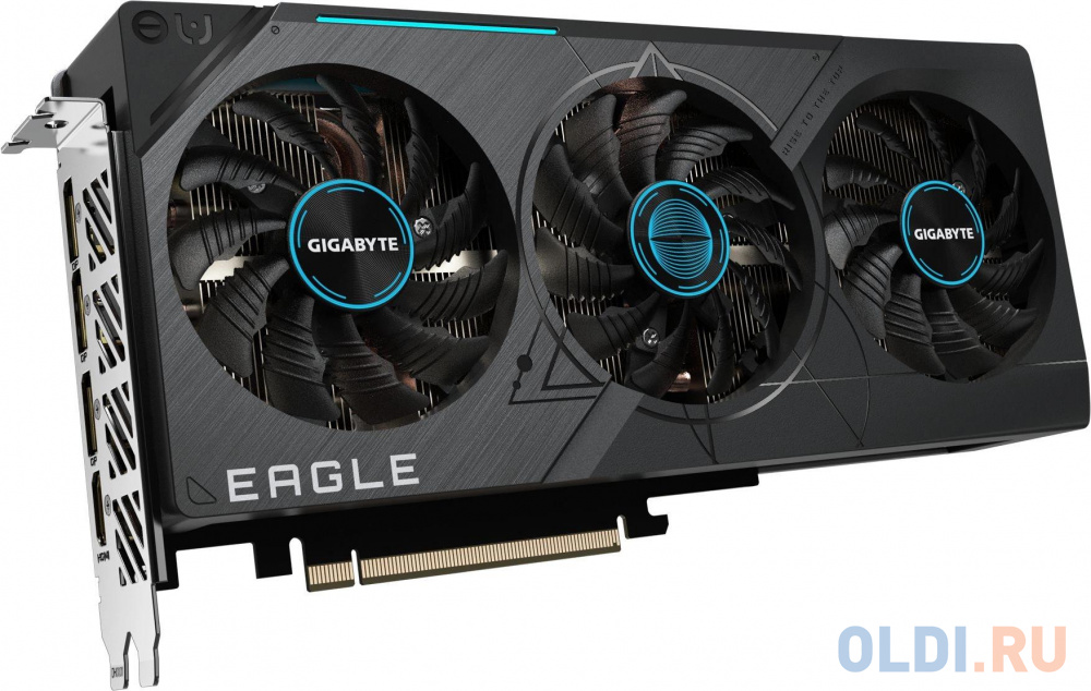 Видеокарта Gigabyte RTX4070SUPER EAGLE OC 12GB GDDR6X 192-bit DPx3 HDMI 3FAN RTL