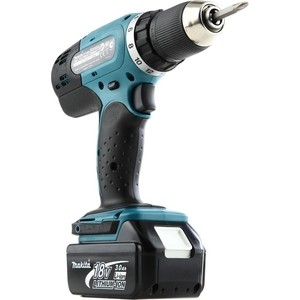 Аккумуляторная дрель-шуруповерт Makita DDF453RFE