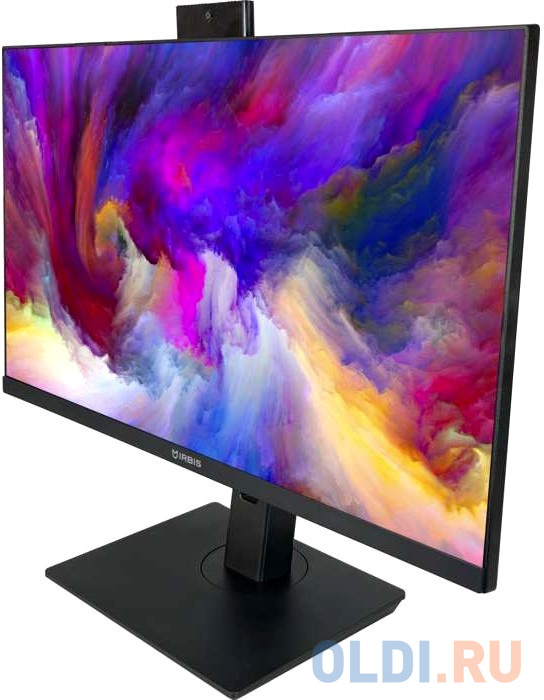 IRBIS SMARTVIEW 27'' LED Monitor 1920x1080, 16:9, IPS, 250 cd/m2, 1000:1, 3ms, 178°/178°, VGA, HDMI, DP, USB, PJack, Audio output, 75Hz, Til