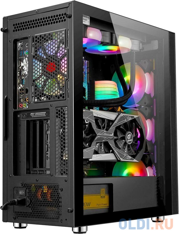 Корпус ATX Formula F-3703 Без БП чёрный