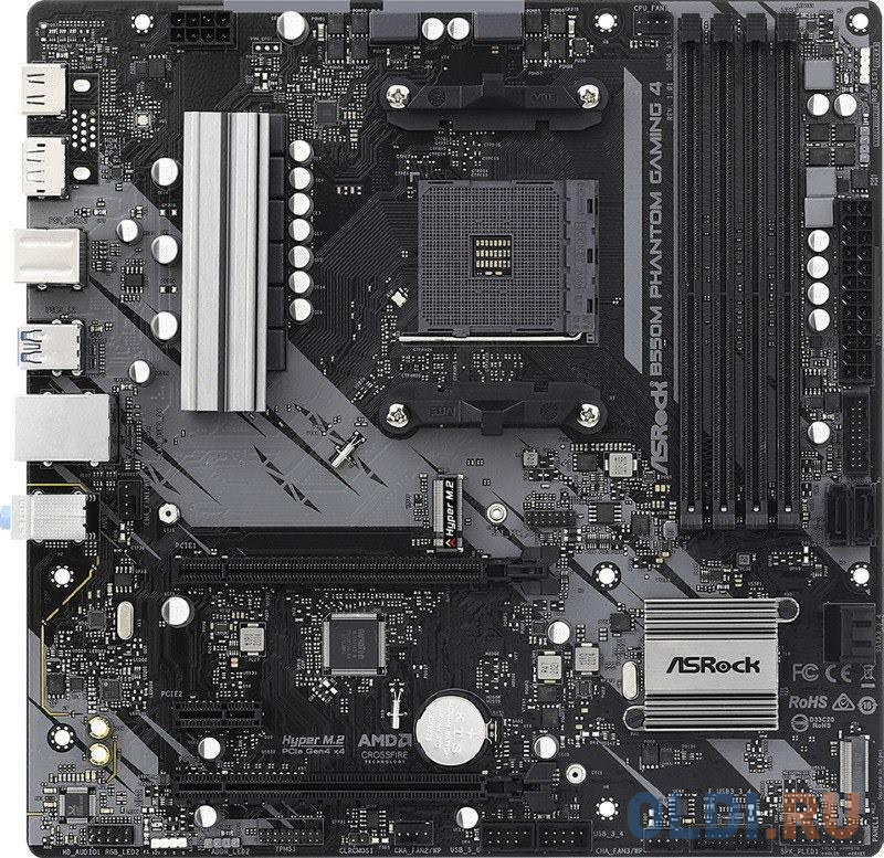 Материнская плата ASRock B550M PHANTOM GAMING 4