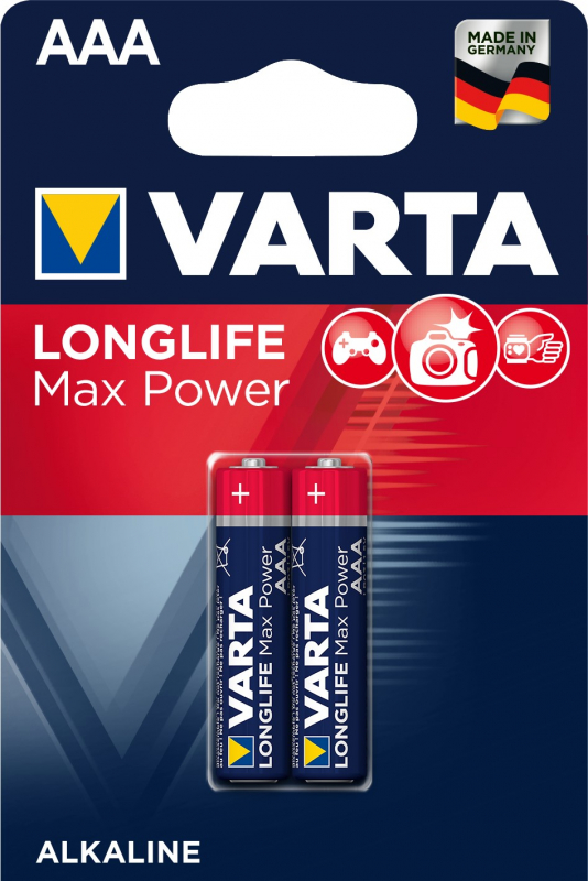 Батарея Varta Energy, AAA (LR03/24А), 1.5V, 2шт. (04703101412)