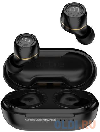 Наушники Monster Turbine AirLinks Lite-Black черный