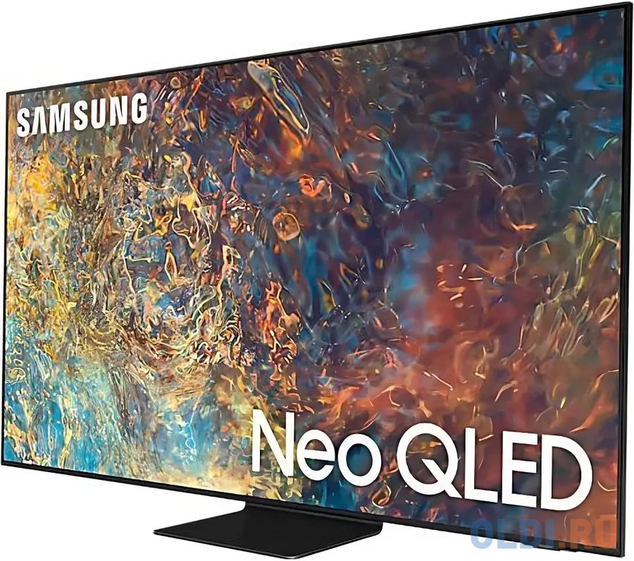 Телевизор Mini LED 85" Samsung QE85QN90BAUXCE черный 3840x2160 120 Гц Smart TV Wi-Fi 3 х HDMI 2 х USB RJ-45 Bluetooth в Москвe