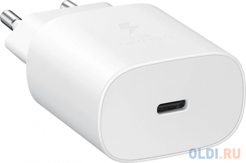 Сетевое зарядное устройство Samsung Adapter 25W Type C с кабелем White (EP-TA800XWEGWW)