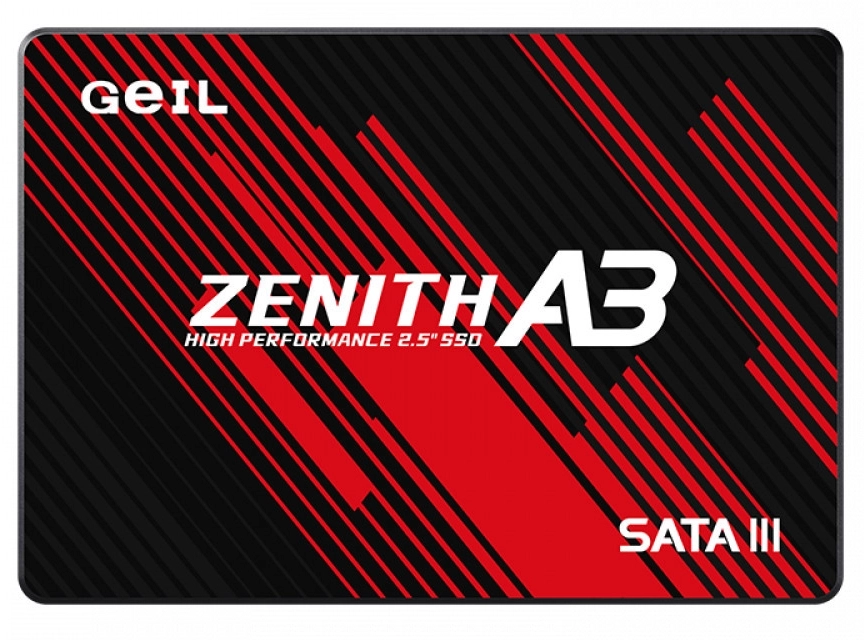 Твердотельный накопитель (SSD) Geil 500Gb Zenith A3, 2.5", SATA3 (A3AC16D500A) Retail