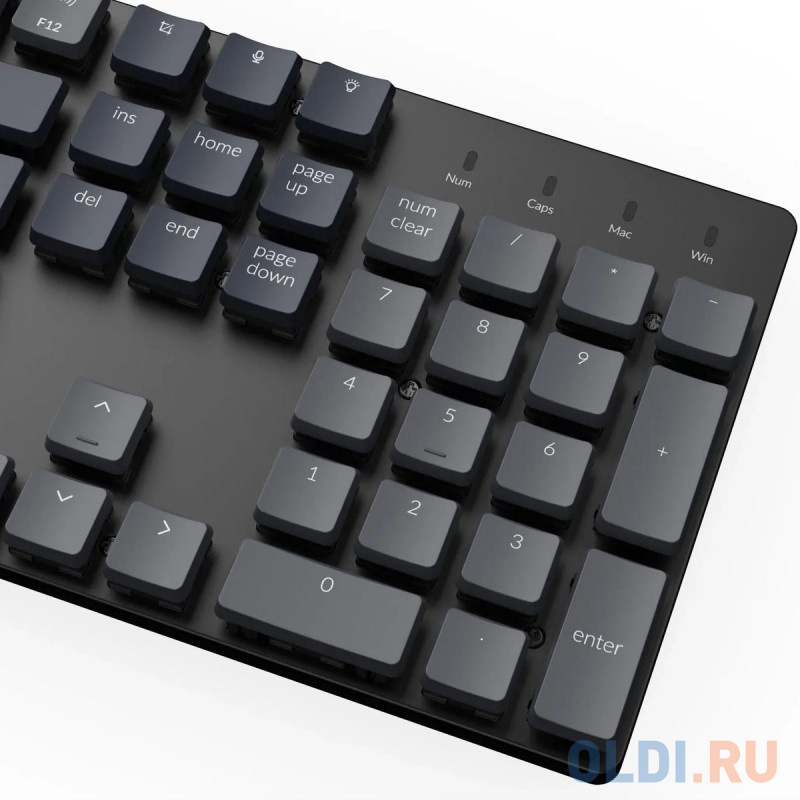 Беспроводная механическая ультратонкая клавиатура Keychron K5SE, Full Size, RGB подсветка, Banana Switch