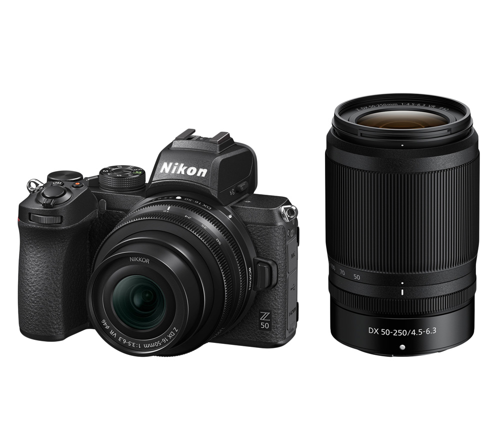 Фотоаппарат Nikon Z50 Kit 16-50mm VR + 50-250mm VR в Москвe