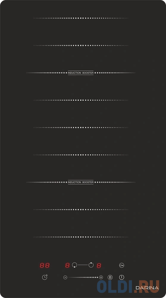 Индукционная варочная поверхность Darina 6Р9 ЕI 528 B черный
