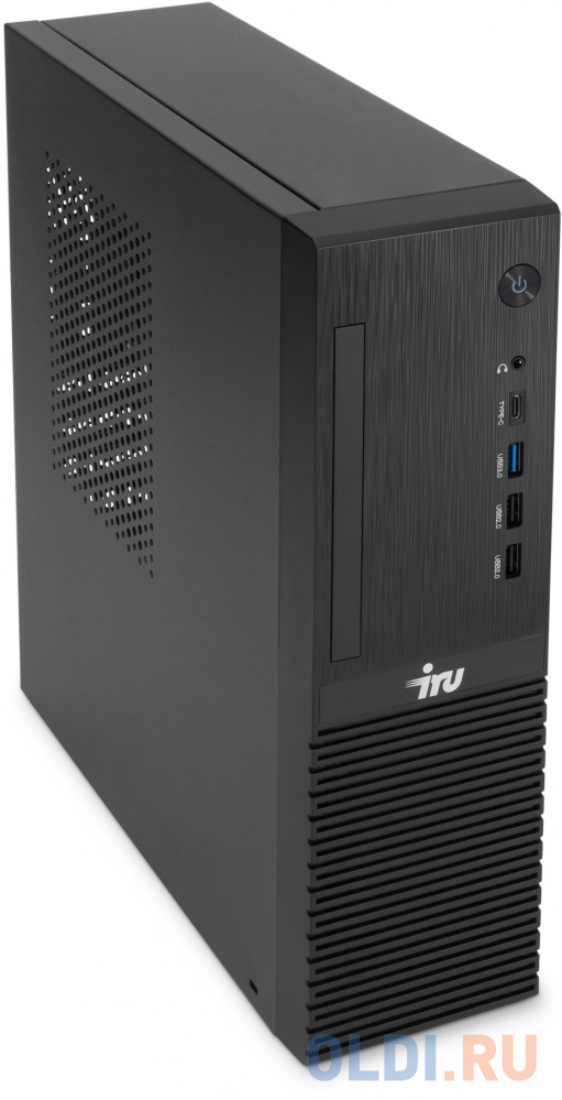 ПК IRU 310SC SFF i3 12100 (3.3) 8Gb SSD256Gb UHDG 730 Windows 11 Professional GbitEth 200W черный (1969054)