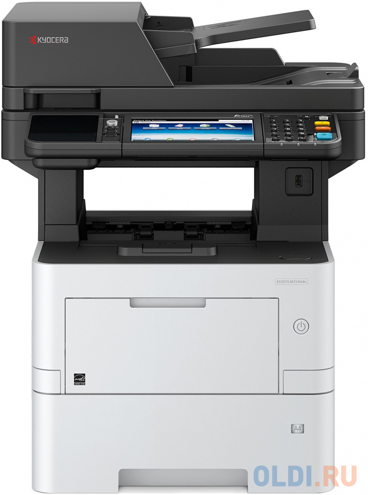 МФУ Kyocera M3145idn A4, (копир, принтер цветн., сканер,  45 стр./мин., Duplex, DADF)  (картридж TK-3060)