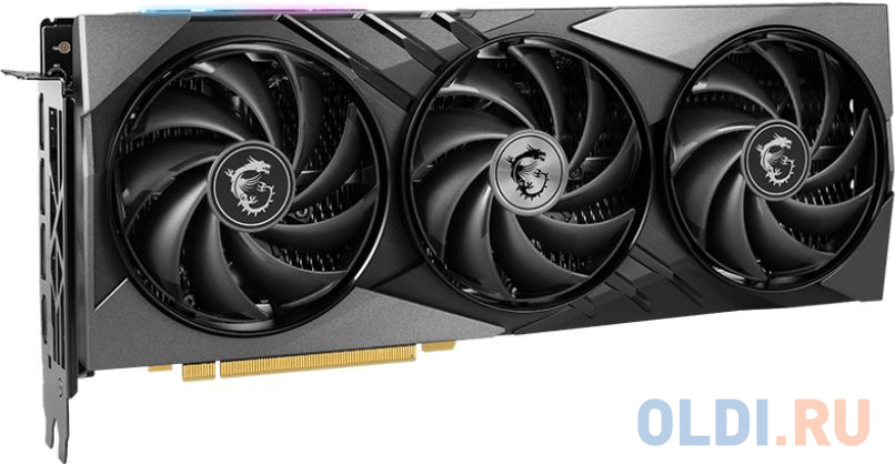 Видеокарта MSI PCI-E 4.0 RTX 4070 SUPER 12G GAMING SLIM NVIDIA GeForce RTX 4070 Super 12Gb 192bit GDDR6X 2475/21000 HDMIx1 DPx3 HDCP Ret