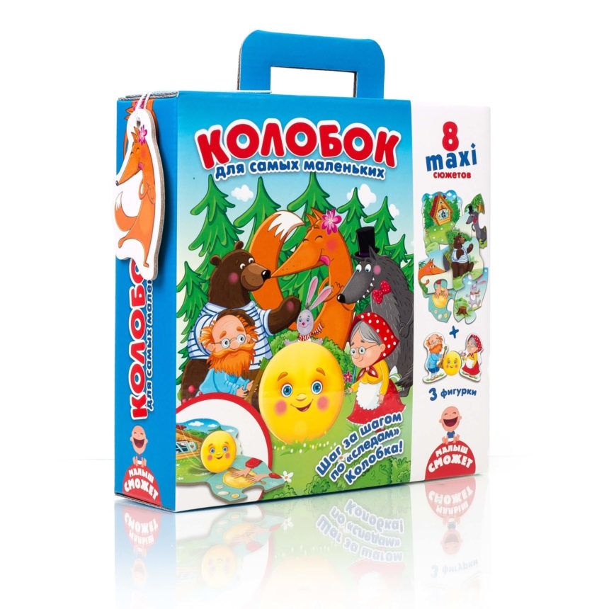 Настольная игра "Путешествие по сказке "Колобок" VladiToys VT2909-11