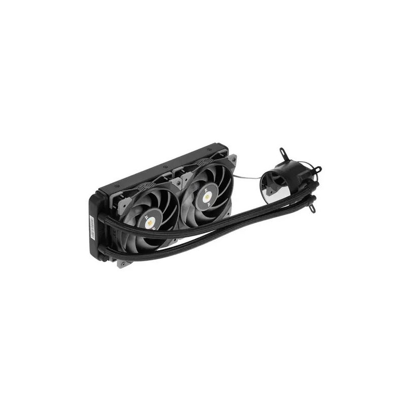 Водяное охлаждение Thermaltake Cooler Tt Toughliquid 240 ARGB CL-W319-PL12BL-A (Intel LGA 2066/2011-3/2011/1700/1200/1156/1155/1151/1150 AMD AM5/AM4/AM3+/AM3/AM2+/AM2/FM2/FM1) в Москвe