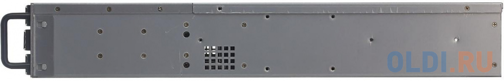 Корпус ATX Exegate 2U550-HS12 Без БП серый чёрный