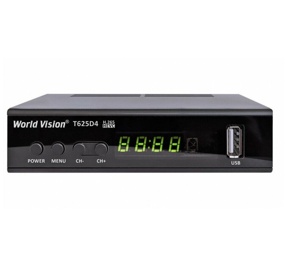 TV-тюнер World Vision T625D4 (Эфирный, DVB-T2/C, HD, Dolby Digital)