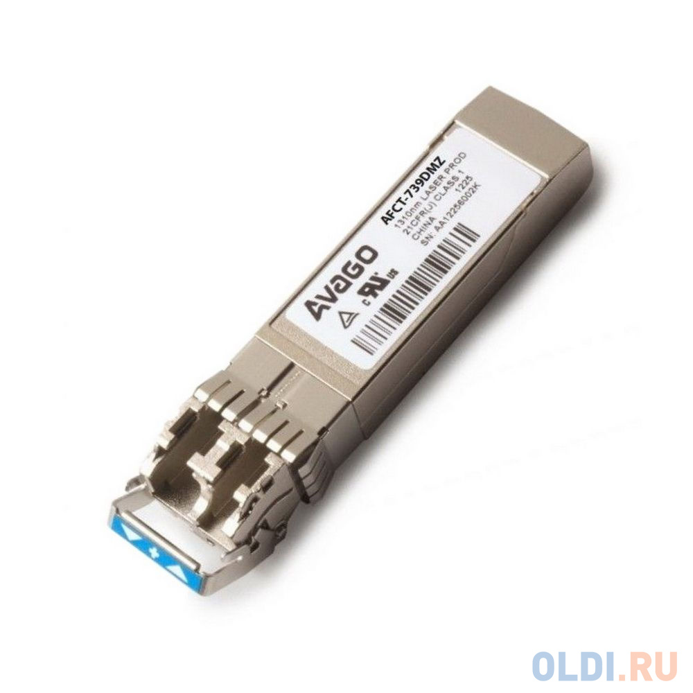 AFCT-739DMZ  Transceiver 10G (10G/1.25 GBd Ethernet), SFP+, LC SM LX 10 km, 1310nm DFB laser, (0C...70C), Foxconn Avago в Москвe