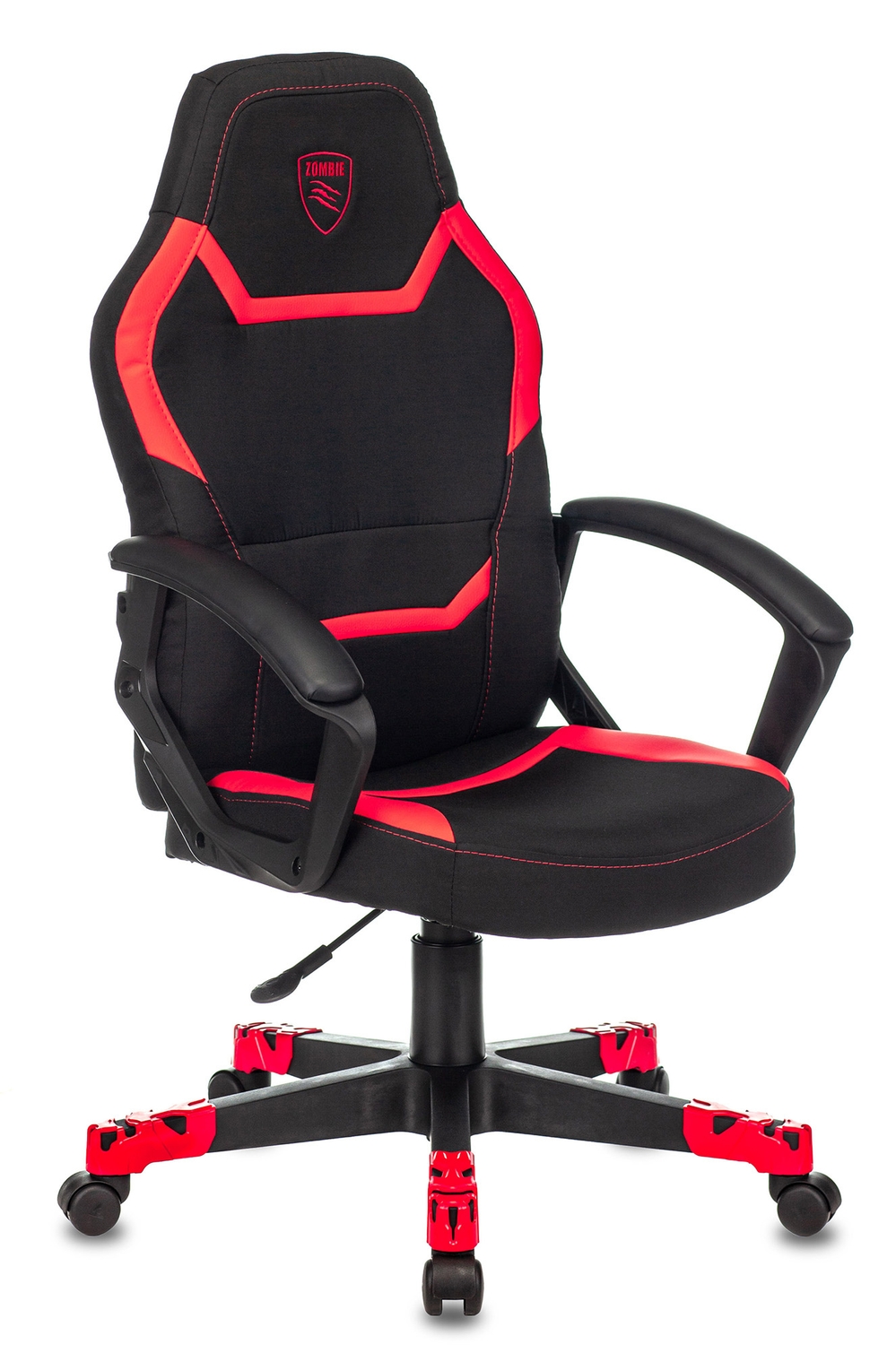 Кресло компьютерное Zombie 10 черный/красный