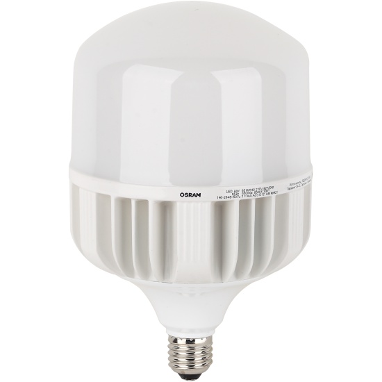 Лампа светодиодная E27/E40 Колба, 65Вт, 6500K / холодный свет, 6500лм, LEDVANCE (4058075576919)