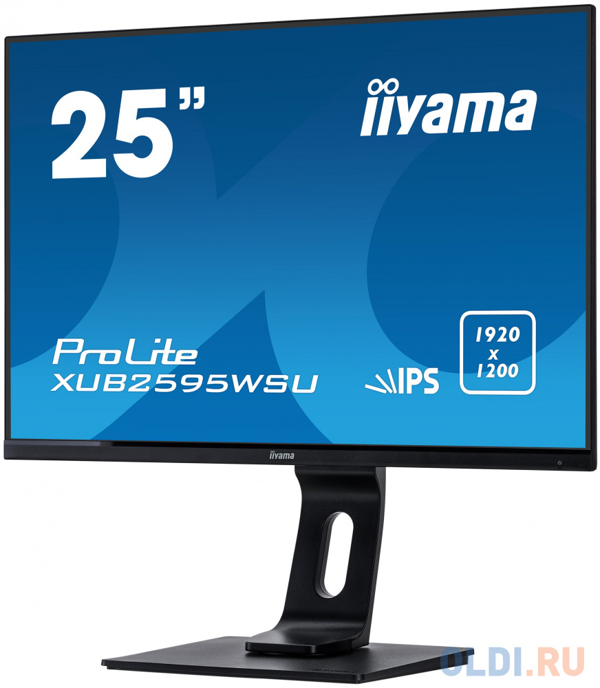 Монитор 25" iiYama ProLite XUB2595WSU-B1 черный IPS 1920x1200 300 cd/m^2 4 ms HDMI DisplayPort VGA Аудио USB