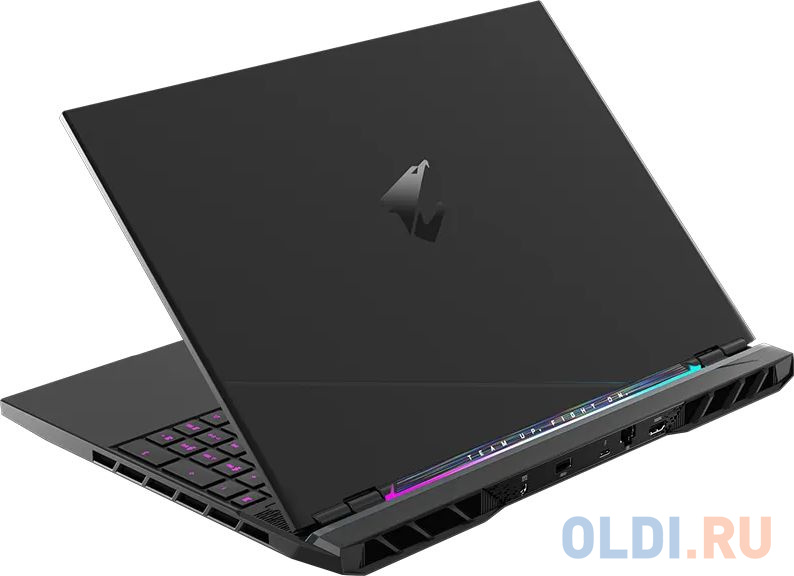 Ноутбук Gigabyte Aorus 16 BKF Core i7 13700H 16Gb SSD1Tb NVIDIA GeForce RTX4060 8Gb 16" QHD (2560x1440) Free DOS black WiFi BT Cam (BKF-73KZ654SD
