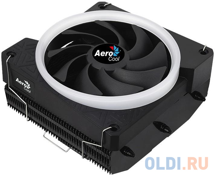 Cooler Aerocool Cylon 3H 125W / ARGB/ PWM / Intel 12*,15* / AMD AM4