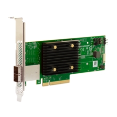 Адаптер HBA Broadcom HBA 9500-8e, SAS/SATA/NVMe 12G, 8-port (miniSAS HD), PCI-Ex8, SGL (05-50075-01)