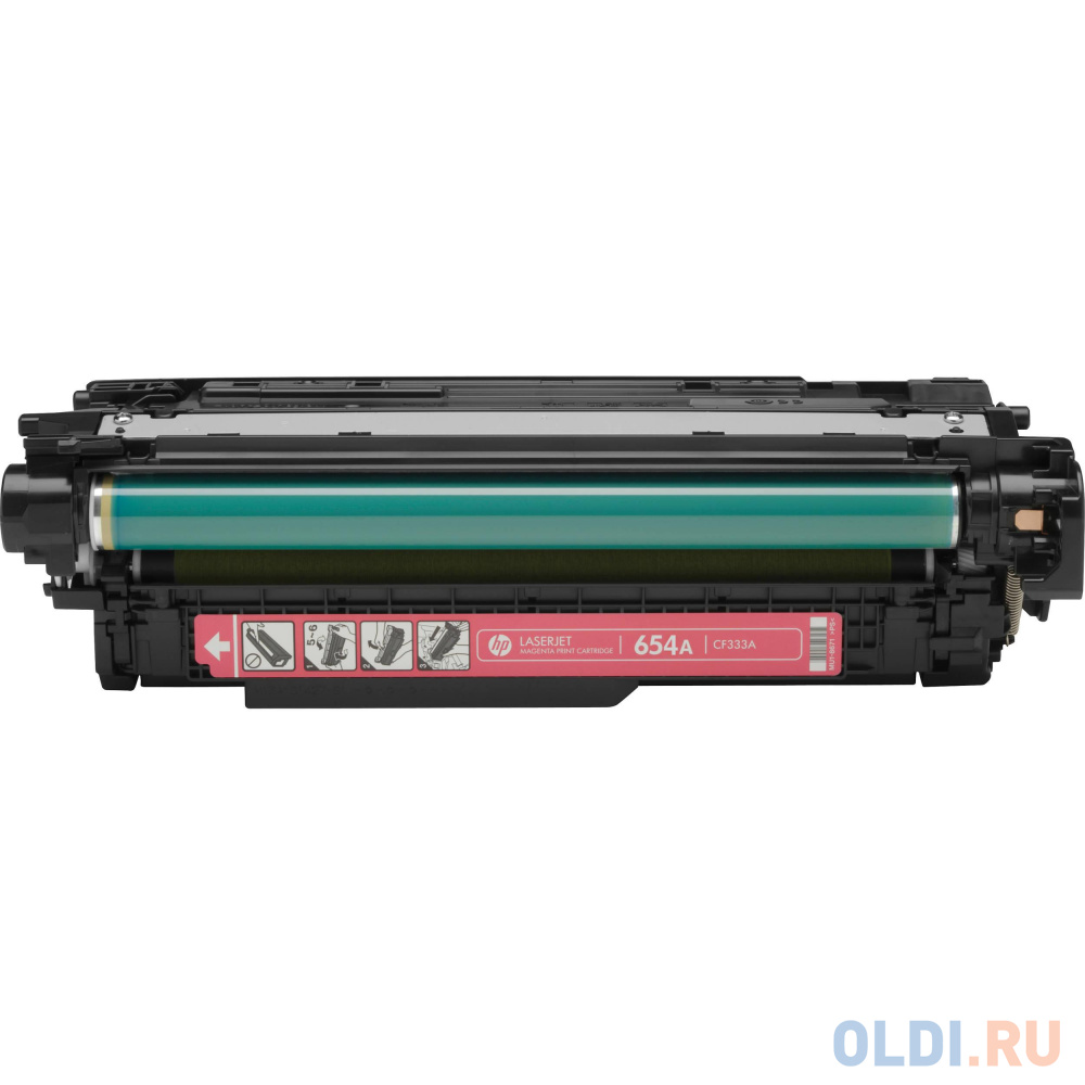 Картридж HP 654A CF333AC для HP Color LaserJet Enterprise M651n/M651dn/M651xh/M680dn/M680f пурпурный