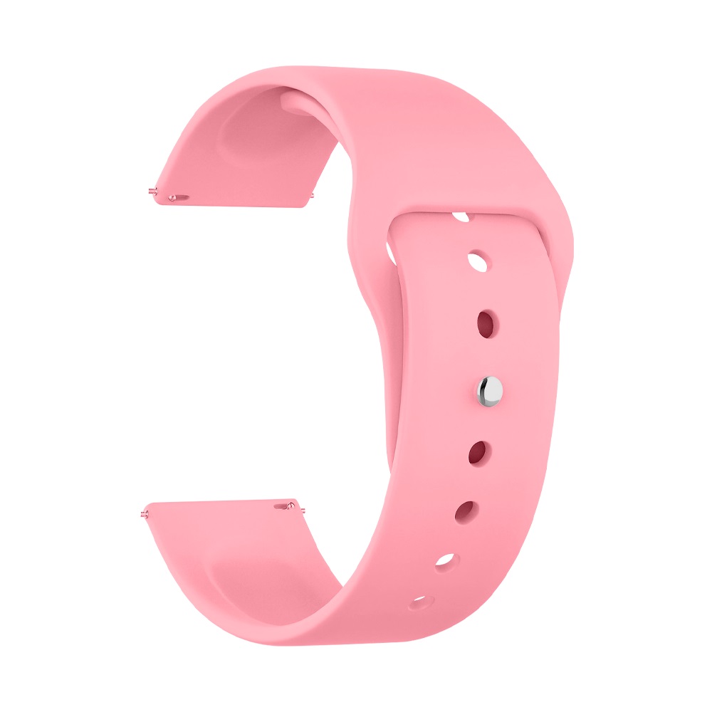 Ремешок Deppa Band Silicone универсальный, 20 mm, силиконовый, розовый