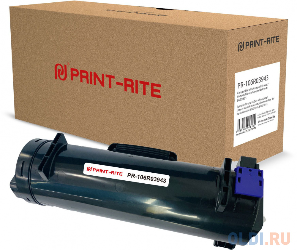 Картридж Print-Rite PR-106R03943 25900стр Черный