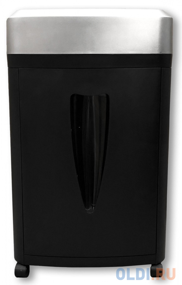 Шредер Office Kit S190 (2х2) черный (секр.P-7)/фрагменты/7лист./20лтр.