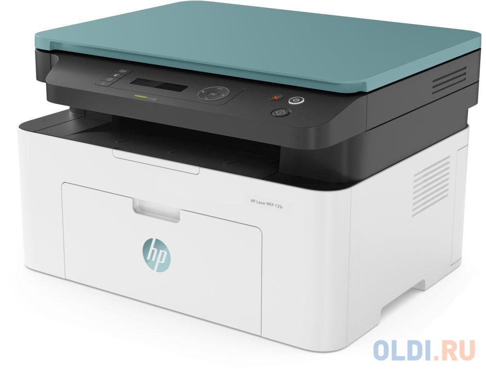 МФУ HP 5UE15A Laser MFP 135r Printer (A4) , Printer/Scanner/Copier, 1200 dpi, 20 ppm, 128 MB, 600 MHz, 150 pages tray, USB, Duty 10K pages