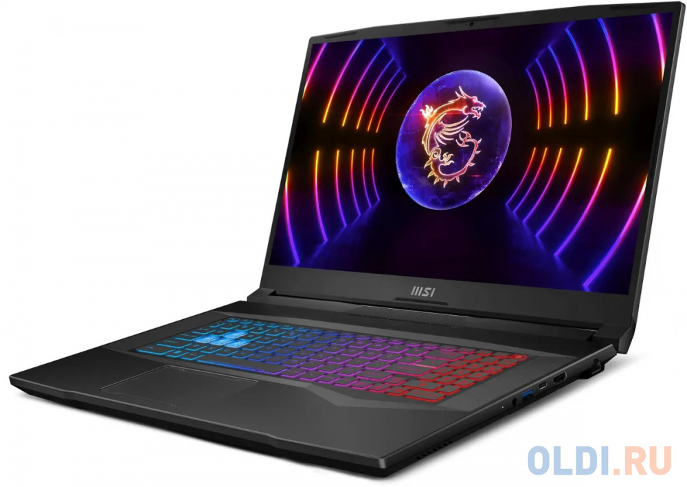 Ноутбук MSI Pulse 17 B13VGK-814XRU Core i7 13700H 32Gb SSD1Tb NVIDIA GeForce RTX4070 8Gb 17.3" IPS FHD (1920x1080) Free DOS grey WiFi BT Cam (9S7