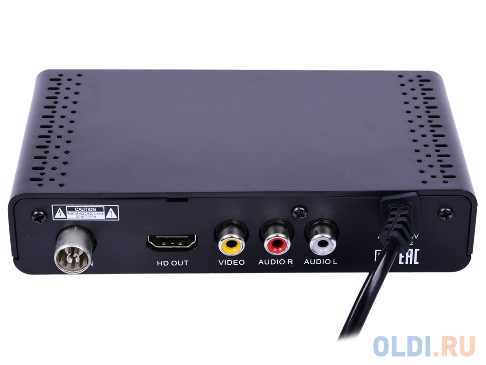 Цифровой телевизионный DVB-T2 ресивер HARPER HDT2-1513 Черный, Full HD, DVB-T, DVB-T2, поддержка внешних жестких дисков