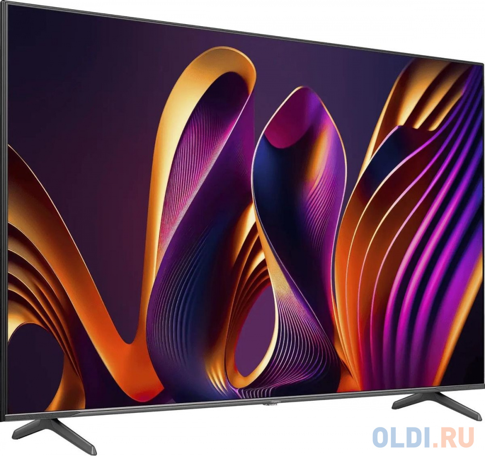 Телевизор QLED Hisense 55" 55E7NQ PRO темно-серый 4K Ultra HD 120Hz DVB-T DVB-T2 DVB-C DVB-S DVB-S2 USB WiFi Smart TV