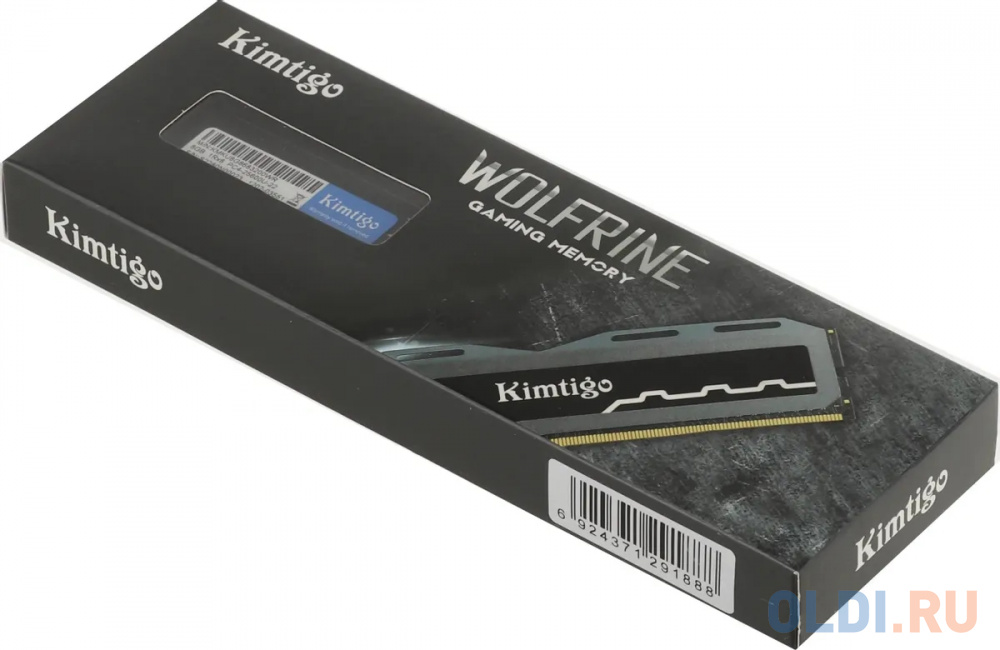 Память DDR4 8Gb 3200MHz Kimtigo KMKU8G8683200WR RTL PC4-21300 CL19 DIMM 288-pin 1.2В single rank