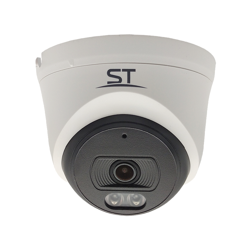 IP-камера Space Technology ST-SK2502 2.8 мм, уличная, купольная, 2.1Мпикс, CMOS, до 1920x1080, до 25 кадров/с, ИК подсветка 30м, POE, -30 °C/+60 °C, белый (ST-SK2502 (2,8mm))