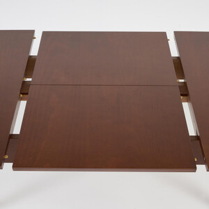 TetChair Стол раскладной Vaku (Ваку) основание бук, столешница мдф 80x120+40x75 см коричневый